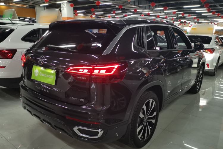 Used Volkswagen Tayron 2022 380TSI Four-Wheel Drive R-Line Connected Version Rear Right 45 Deg