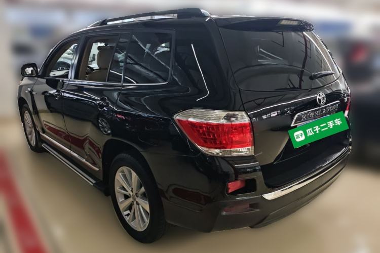 Used Toyota Highlander 2012 3.5L 4x4 7-Seater Luxury Edition with Navigation Rear Left 45 Deg