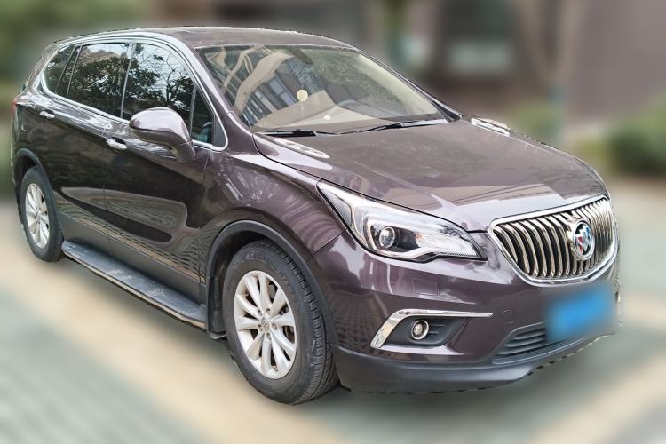 Used Buick Envision 2017 28T Four-Wheel Drive Elite Model Front Right 45 Deg