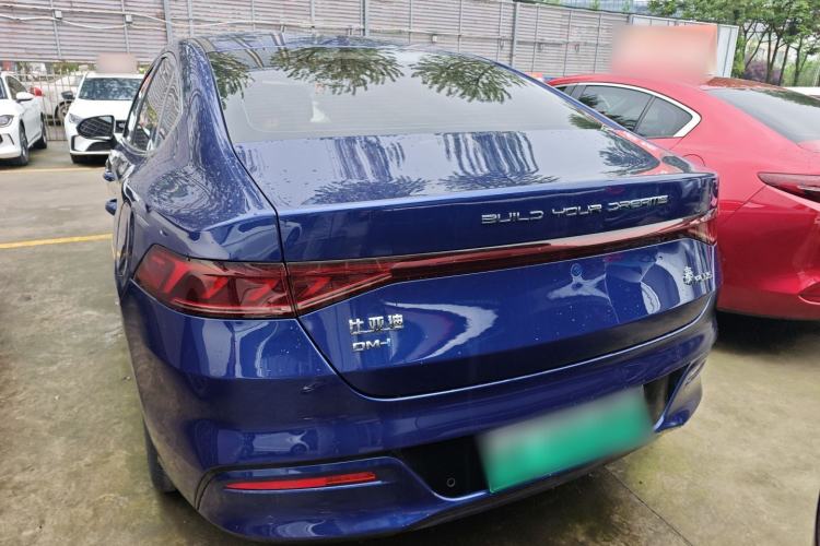 Used BYD Qin PLUS 2021 DM-i 55KM Flagship Model Rear