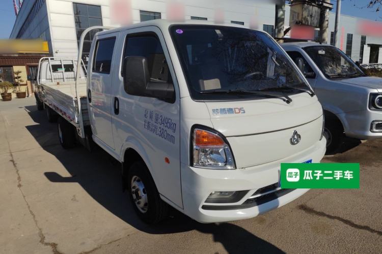 Used Kuayue Kuayue Zhe D5 2021 1.6L Standard Edition Double-Cab Flatbed with Dual Rear Wheels 3050mm Cargo Bed DAM16KL
