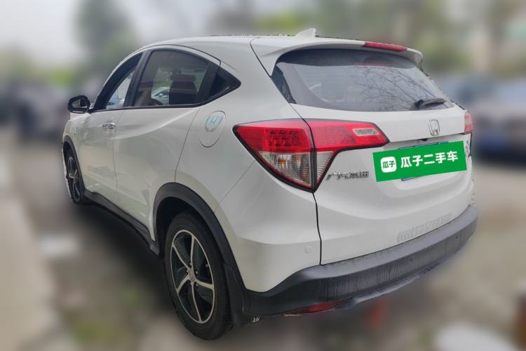 Used Honda Vezel 2022 1.5L CVT Phantom Night Pioneer Edition Rear Left 45 Deg