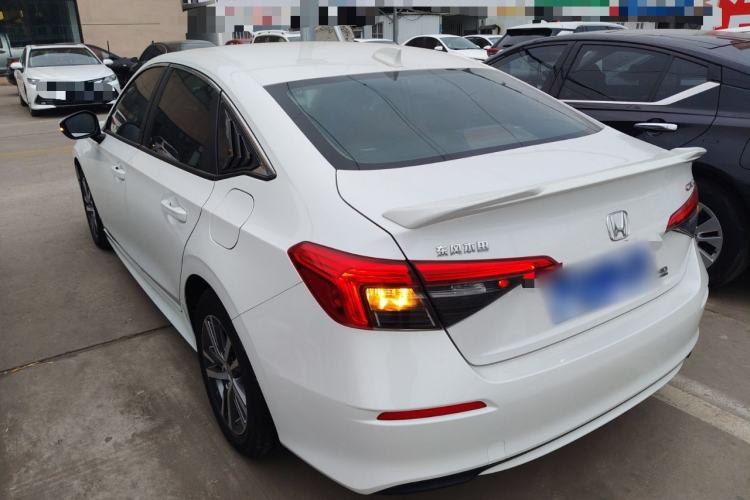 Used Honda Civic 2022 240TURBO CVT Dynamic Edition Rear Left 45 Deg