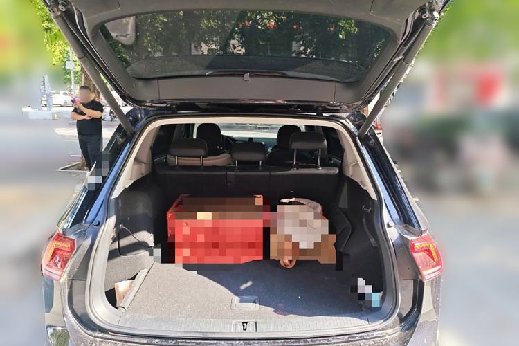 Used Volkswagen Tiguan L New Energy 2021 430 PHEV Plug-in Hybrid Flagship Edition Trunk