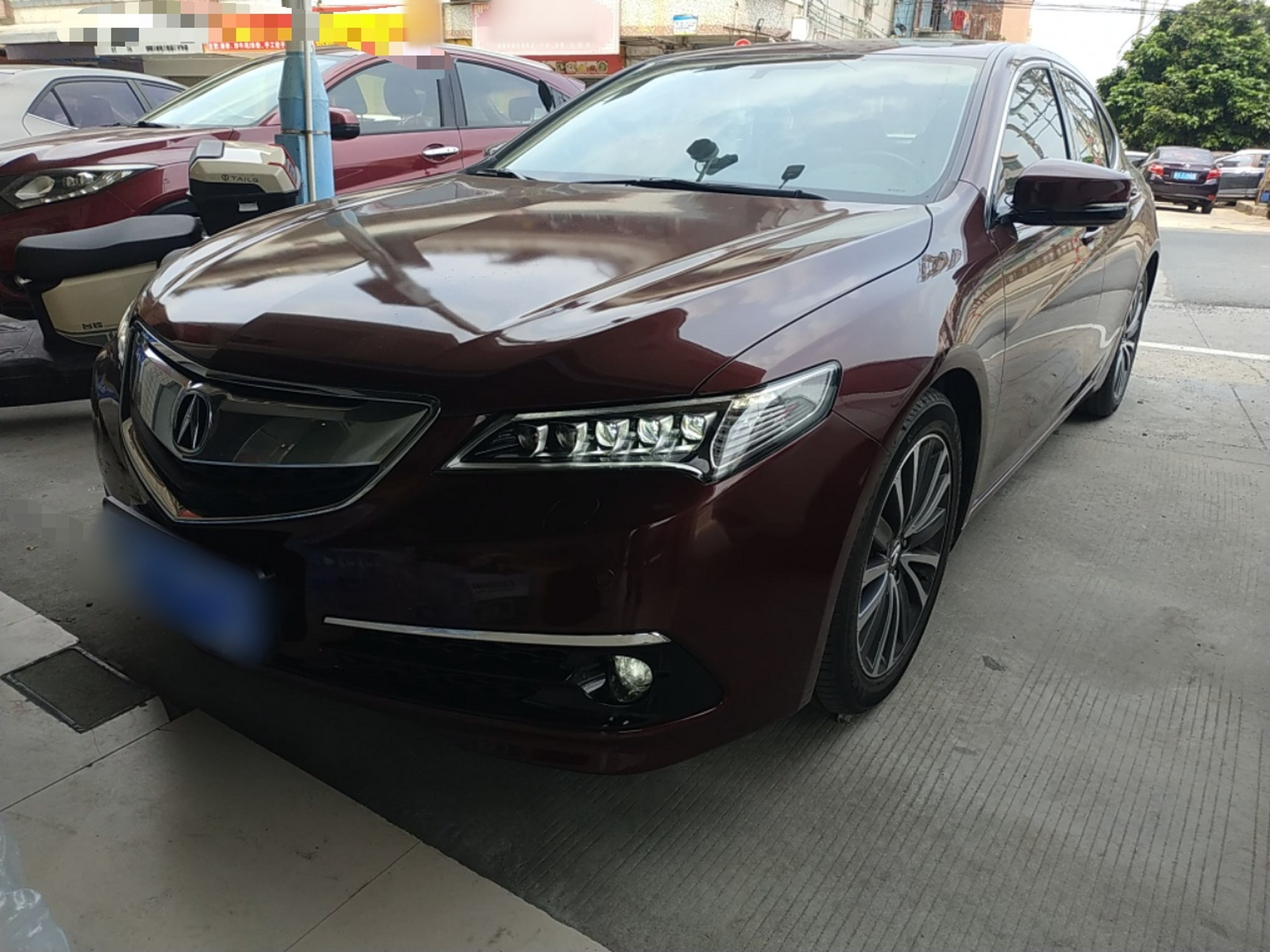 Parte inferior delantera