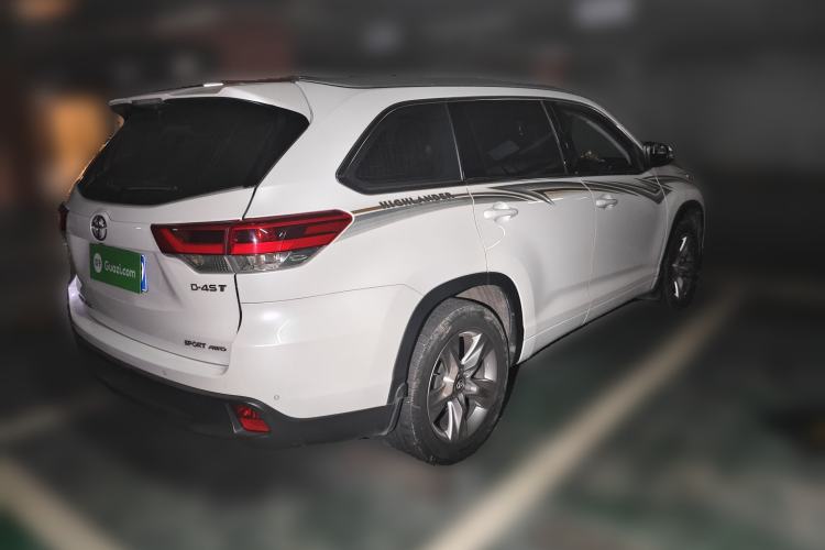 Used Toyota Highlander 2018 2.0T Four-Wheel Drive Luxury Version 7 Seats China VI Standard