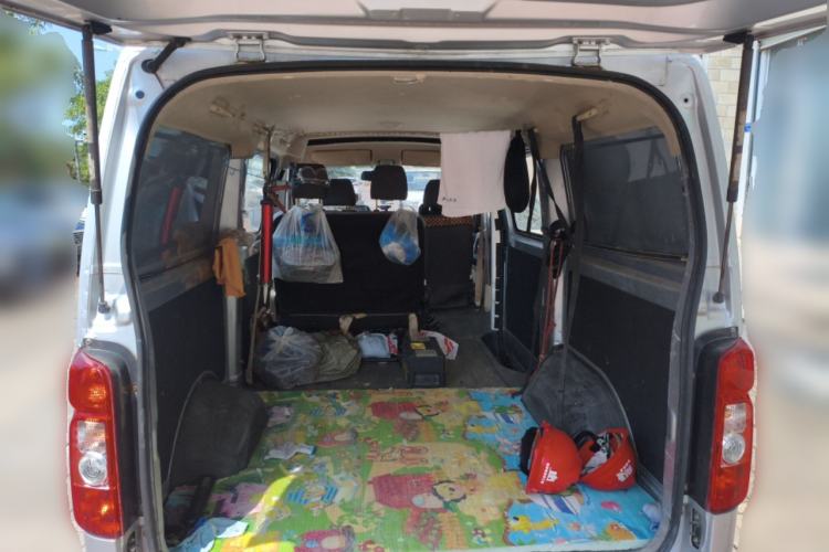 Used CHANGAN KAICHENG Ruixing M80 2019 1.5L Base Version 4-Seater Single-Steamed Air Conditioning China VI Standard Flat Roof with Lift-Up Rear Door DAM15KR Trunk