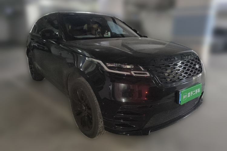 Used Land Rover Range Velar 2023 250 PS Ebony Black Limited Edition Front Right 45 Deg