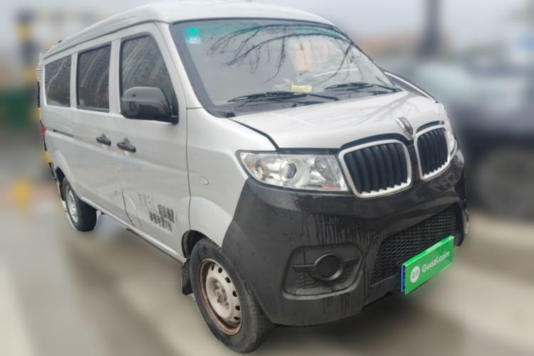 Used Jinbei Hiace X30 2021 1.5L Standard Version Air-Conditioner-Free Van China VI Emission Standard SWC15M Front Right 45 Deg