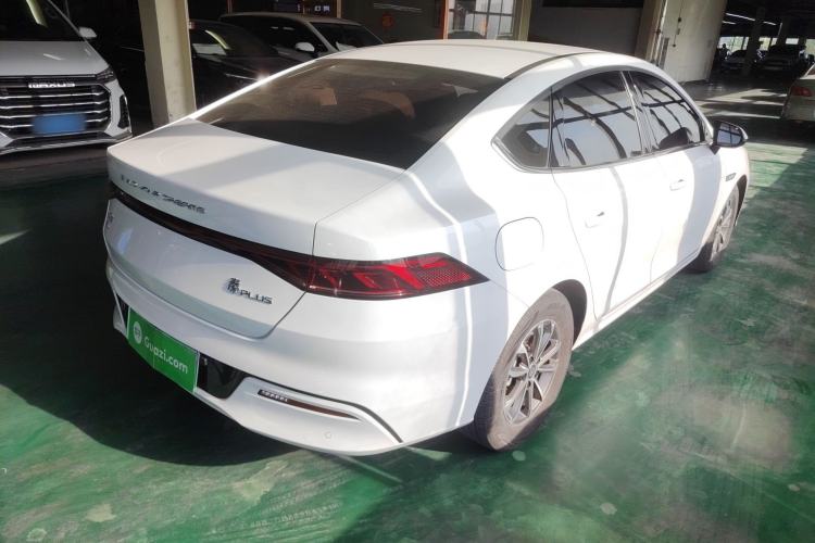 Used BYD Qin PLUS 2024 HONOR Edition DM-i 55KM Leading Model Rear Right 45 Deg