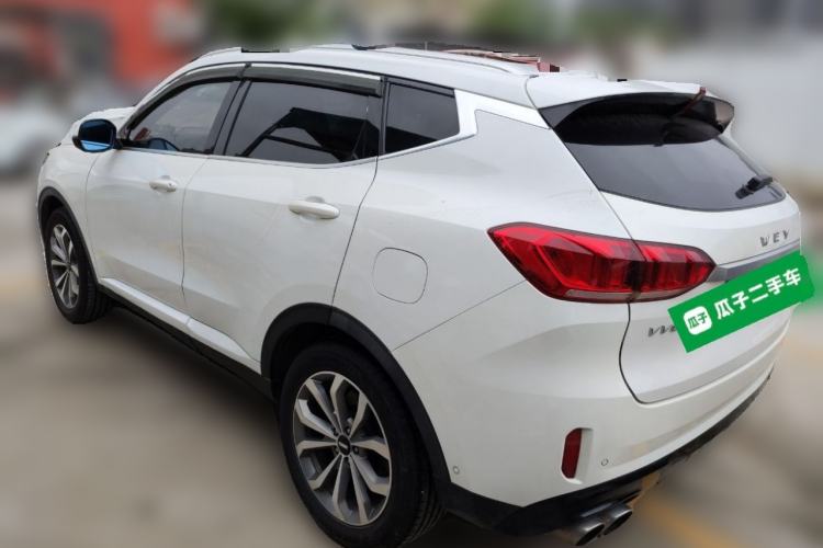 Used Wey VV6 2018 2.0T Two-Wheel Drive Flagship Version China V Standard Rear Left 45 Deg