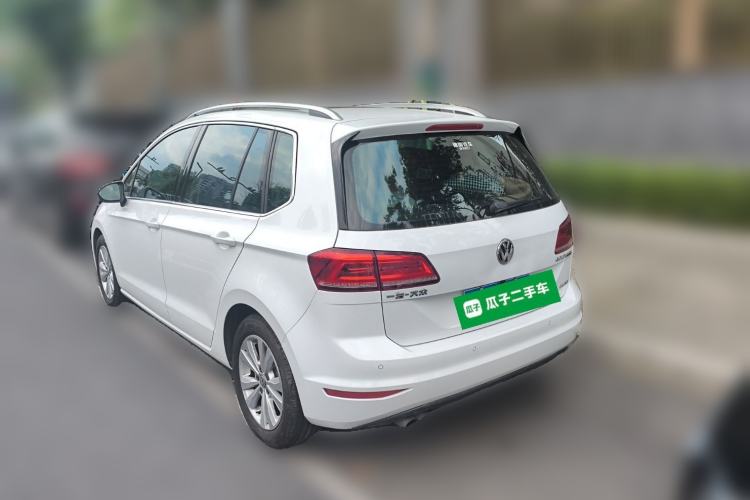 Used Volkswagen Golf Sportsvan 2016 180TSI Automatic Trend Model Rear Left 45 Deg