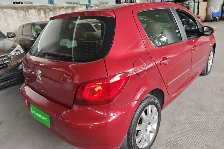 Used Peugeot 307 2013 Hatchback 1.6L Automatic Comfort Edition Rear Right 45 Deg