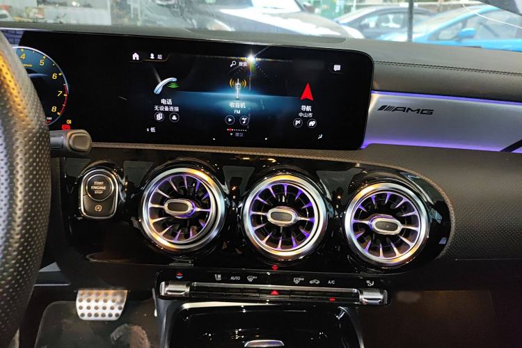 Used Mercedes-Benz A AMG 2020 Facelifted AMG A 35 4MATIC Audio And AC Panel