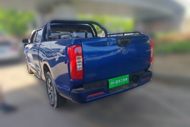 Used Great Wall Poer 2021 2.0T Commercial Version Automatic Diesel 4x4 Elite Long-Box GW4D20M Rear Left 45 Deg