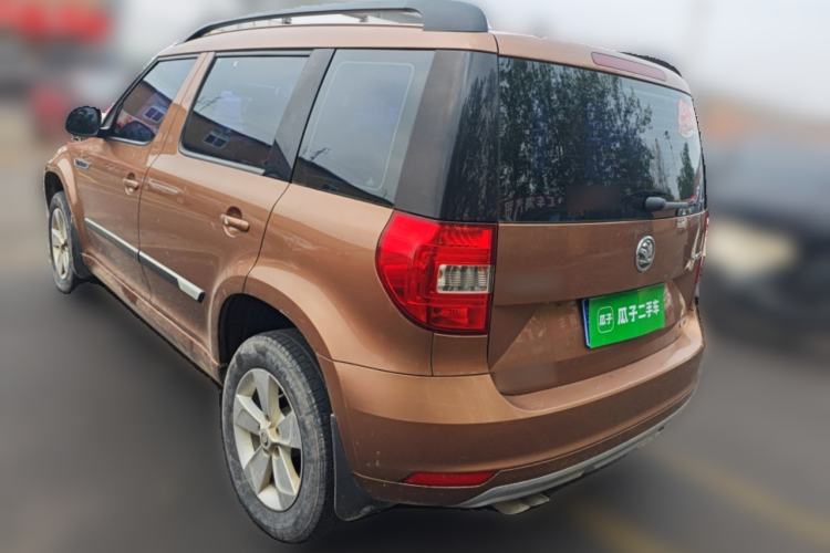 Used Skoda Yeti 2016 1.4TSI DSG Advanced Edition Rear Left 45 Deg