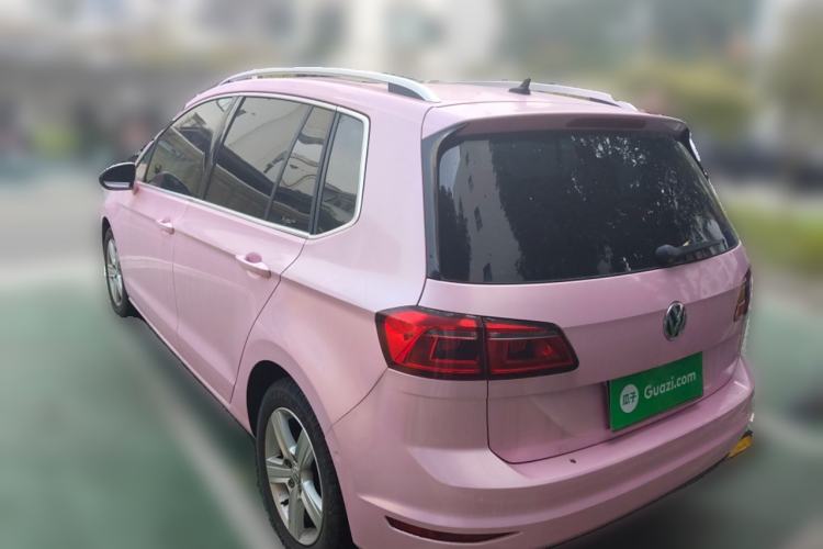 Used Volkswagen Golf 2015 1.4TSI Sportsvan Rear Left 45 Deg