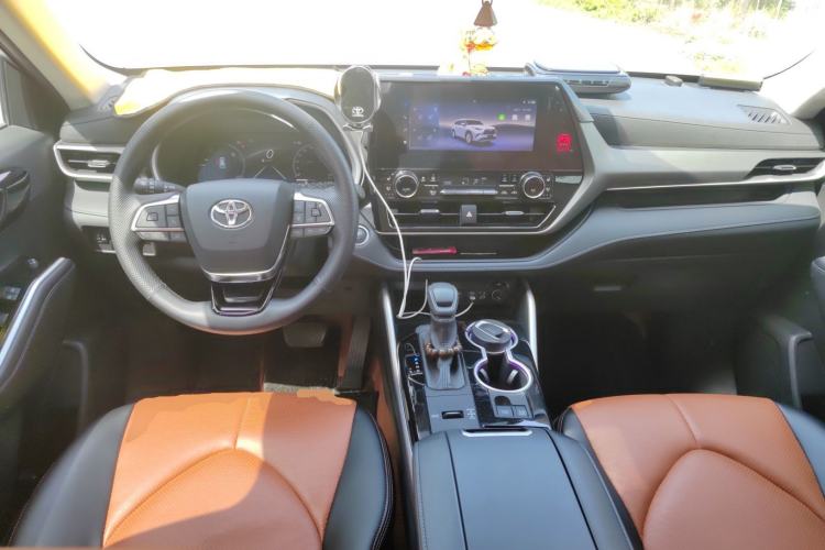 Used Toyota Highlander 2024 2.5L Smart Electric Hybrid Dual-Motor Two-Wheel-Drive Elite Edition 5 Seats