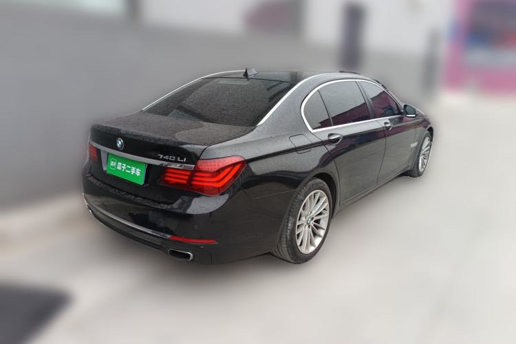 Used BMW 7 Series 2013 740Li Leading Model Rear Right 45 Deg