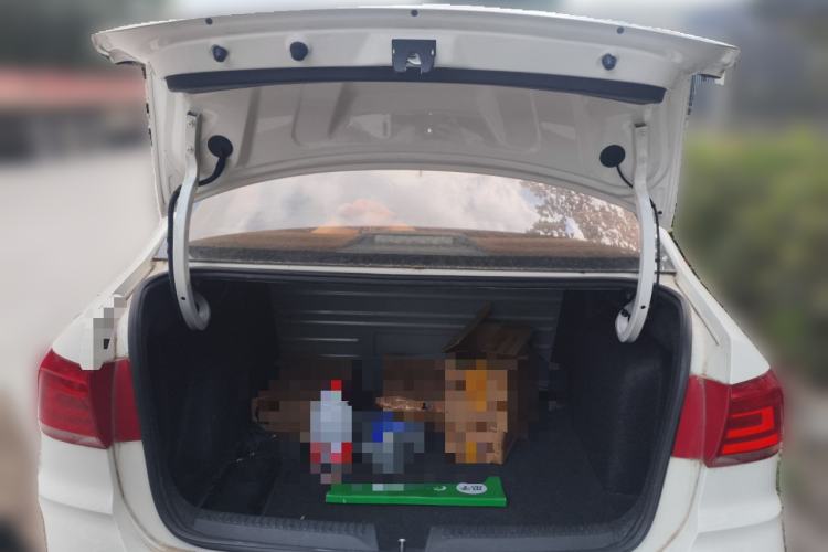 Used Volkswagen Santana 2019 1.5L Automatic Fashion Edition China VI Trunk