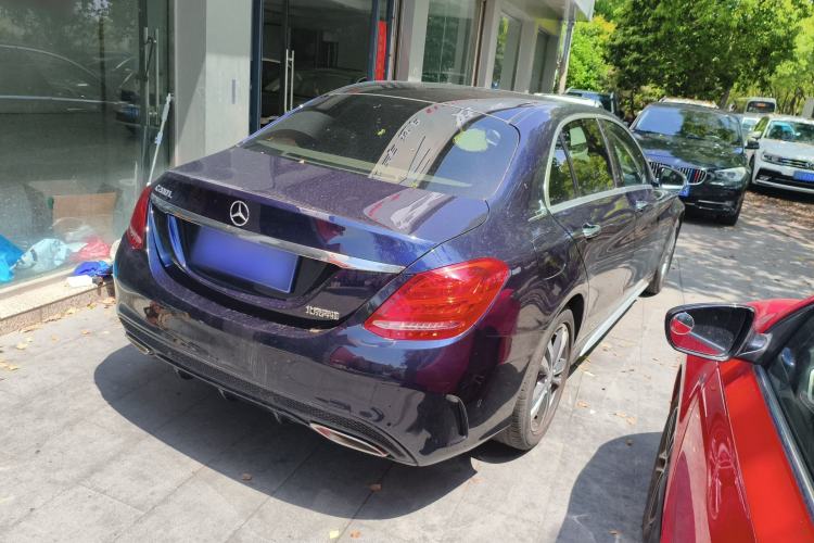 Used Mercedes-Benz C-Class 2016 C 200 L Sport Edition Rear Right 45 Deg