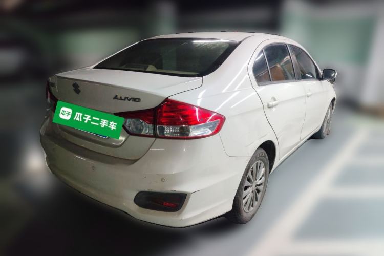 Used Suzuki Alivio 2015 1.6L Manual Comfort Model Rear Right 45 Deg