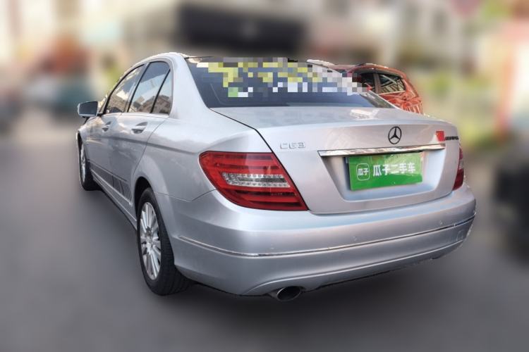 Used Mercedes-Benz C-Class 2011 C 200 CGI Elegant Model Rear Left 45 Deg