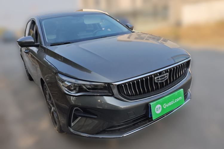 Used Geely Auto Emgrand 2022 4th Generation 1.5L CVT Flagship Model Front Right 45 Deg