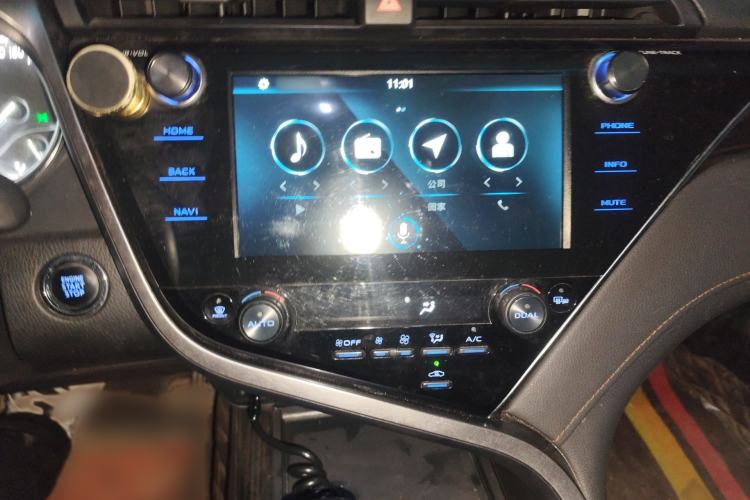 Used Toyota Camry 2019 2.5G Luxury Edition China VI Standard Audio And AC Panel