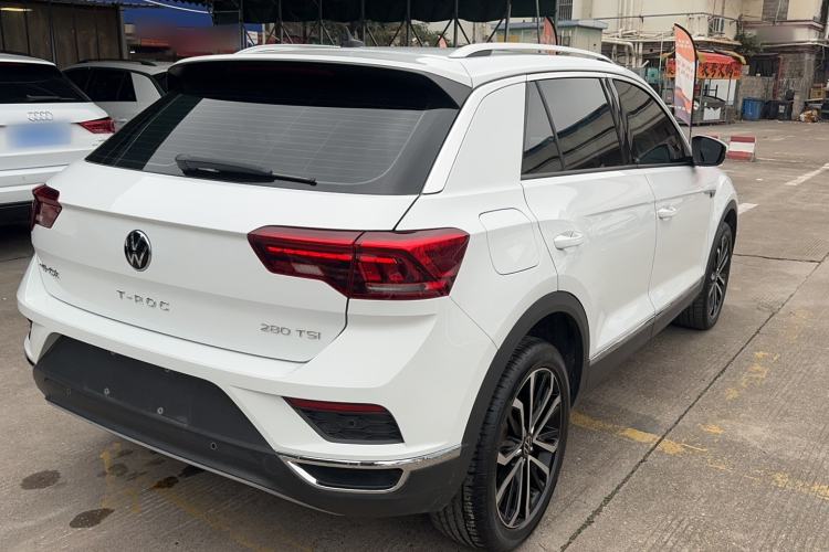 Used Volkswagen T-ROC 2021 280TSI DSG Two-Wheel Drive Comfort Connect 30th Anniversary Edition Exterior 4