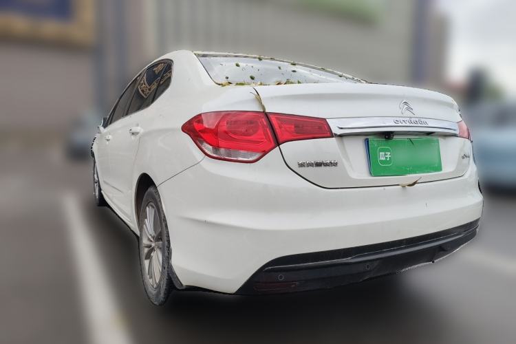 Used Citroen C4L 2013 1.8L Automatic Jingzhi Edition Rear Left 45 Deg