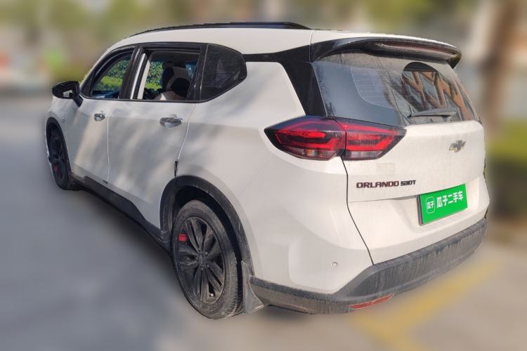 Used Chevrolet Orlando 2020 Light Hybrid Redline 530T Automatic Enjoyment Edition (5+2 Models) Rear Left 45 Deg