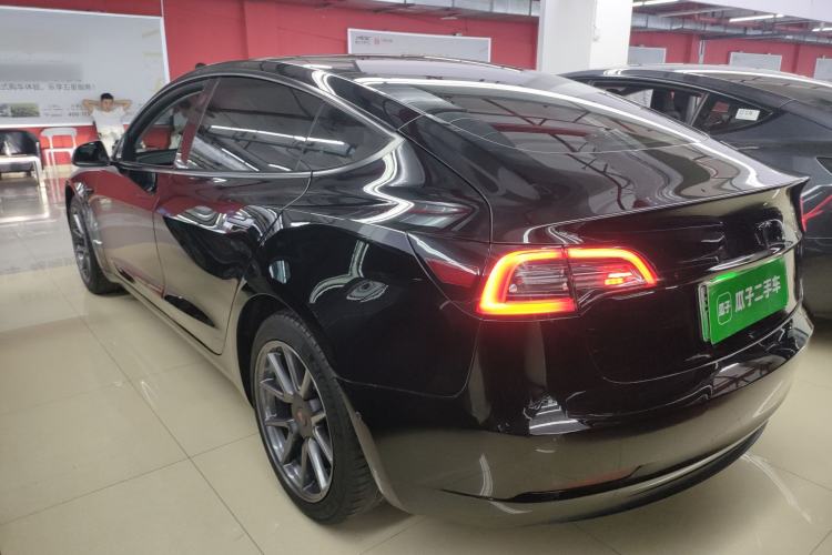 Used Tesla Model 3 2021 Standard Range Rear-Wheel Drive Upgraded Version 3D6 Rear Left 45 Deg