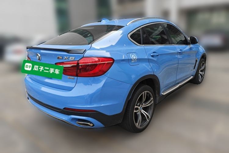 Used BMW X6 2015 xDrive35i Luxury Edition Rear Right 45 Deg