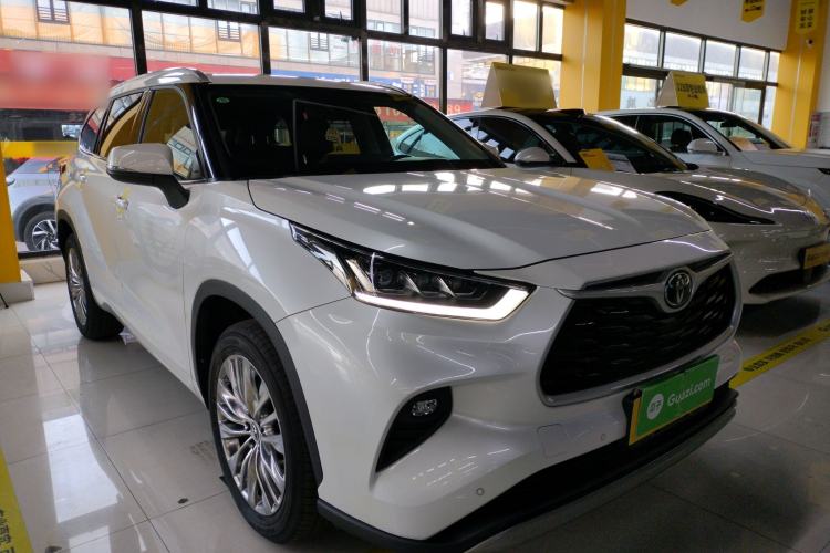 Used Toyota Highlander 2022 380T Four-Wheel Drive Prestige Edition 7-Seater Exterior 2