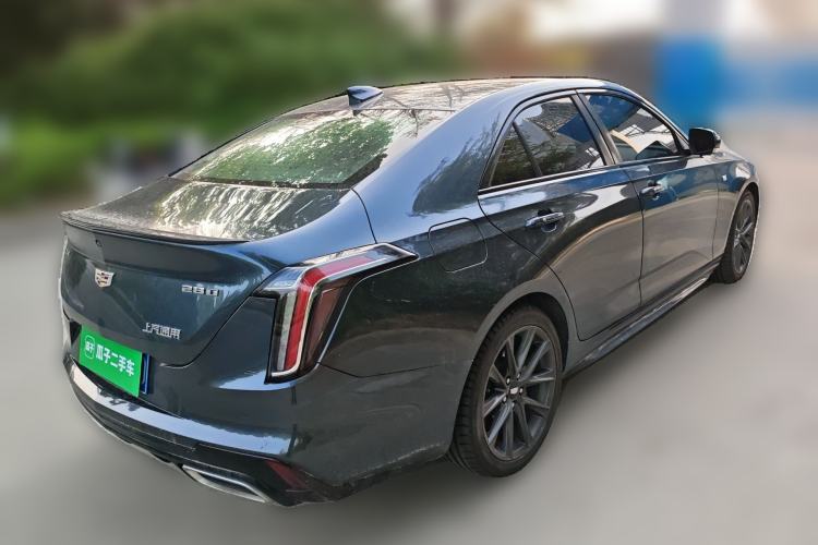 Used Cadillac CT4 2020 28T Elite Edition Rear Right 45 Deg