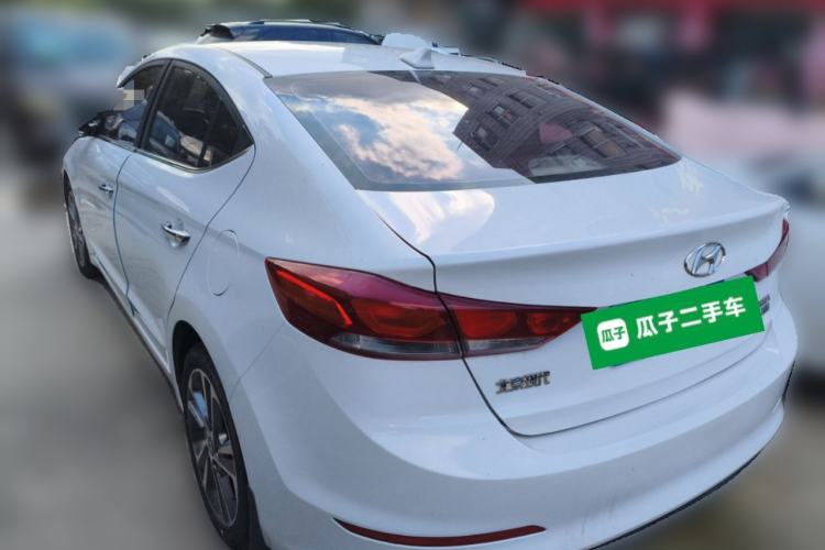 Used Hyundai Elantra (6th Generation / Lingdong) 2016 1.6L Automatic ZhiXuan – Elite Version Rear Left 45 Deg