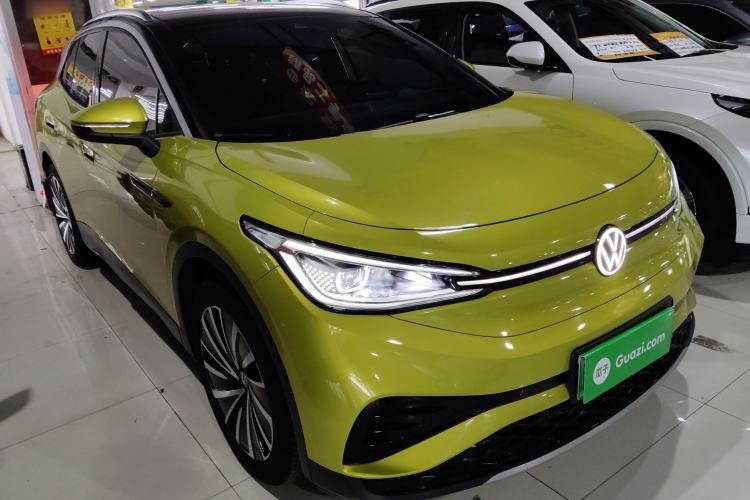 Used Volkswagen ID.4 X 2022 Pure Long-Range Version Front Right 45 Deg