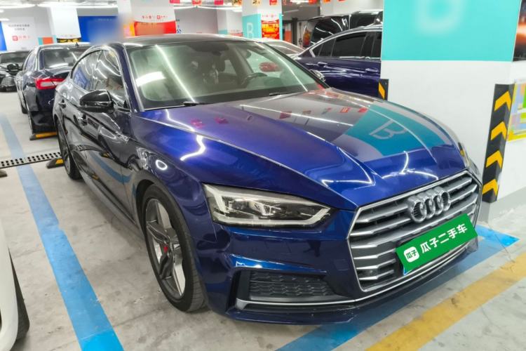 Used Audi A5 2019 Sportback 45 TFSI Sport Edition Front Right 45 Deg