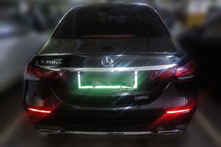 Used Mercedes-Benz E-Class New Energy 2023 E 350 e L Plug-in Hybrid Sports Sedan Rear