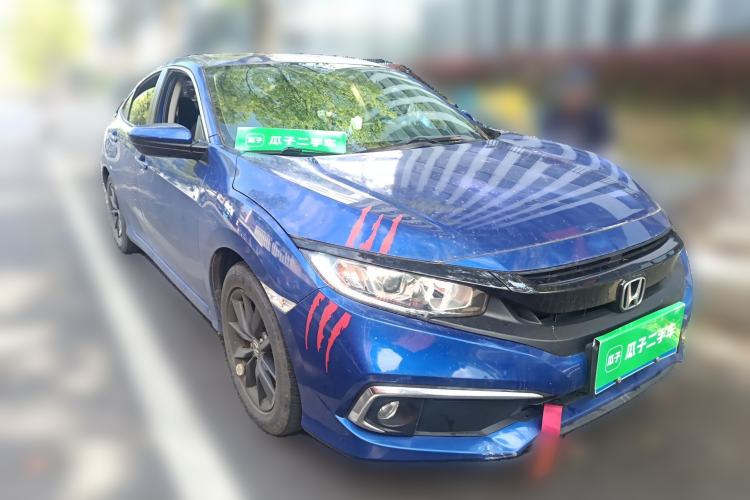 Used Honda Civic 2019 220TURBO CVT Dynamic Edition China VI Front Right 45 Deg