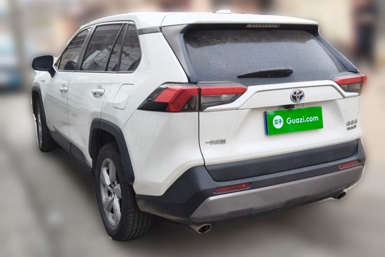 Used Toyota RAV4 2020 Dual-Engine 2.5L E-CVT Two-Wheel Drive Elite Edition Rear Left 45 Deg