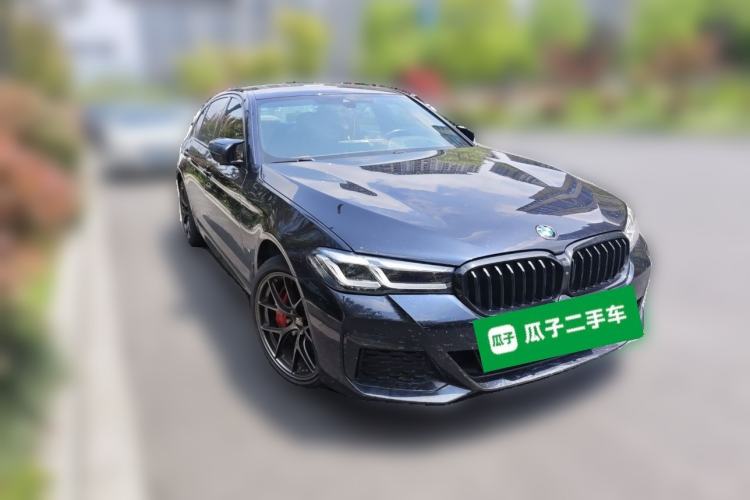 Used BMW 5 Series 2021 Restyled 530Li Luxury Edition M Sport Package Front Right 45 Deg