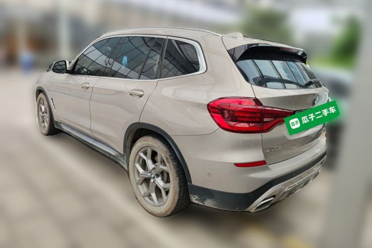 Used BMW X3 2019 xDrive28i Luxury Package Rear Left 45 Deg