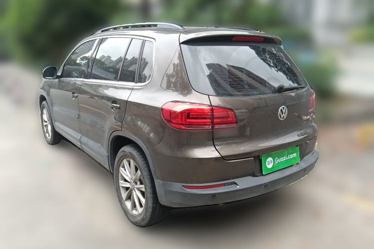 Used Volkswagen Tiguan 2015 1.8TSI Automatic Two-Wheel Drive Comfort Edition Rear Left 45 Deg