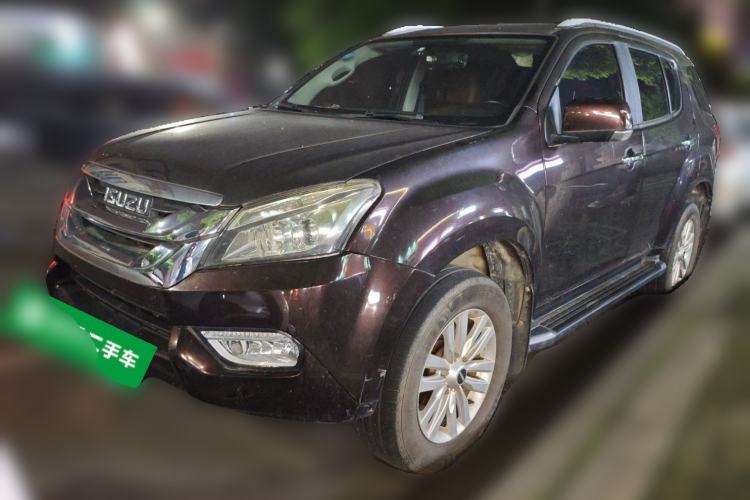 Used Isuzu mu-X 2017 3.0T Four-Wheel Drive Automatic Luxury 7-Seater China V Emission Standard