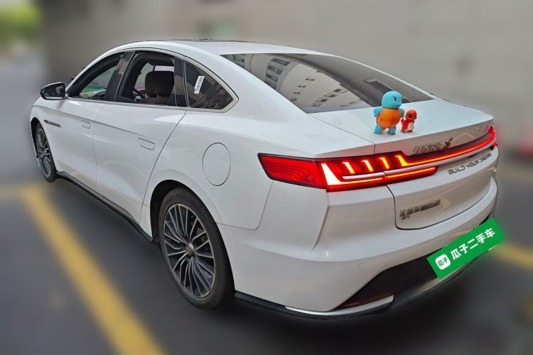 Used BYD Han 2020 EV Long-Range Luxury Model Rear Left 45 Deg