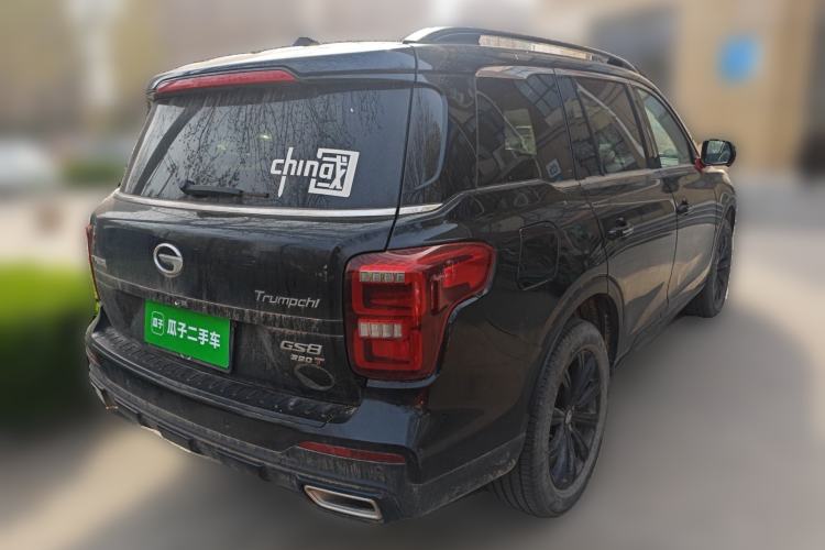 Used GAC Trumpchi GS8 2021 390T Two-Wheel-Drive Dark Knight Edition Rear Right 45 Deg