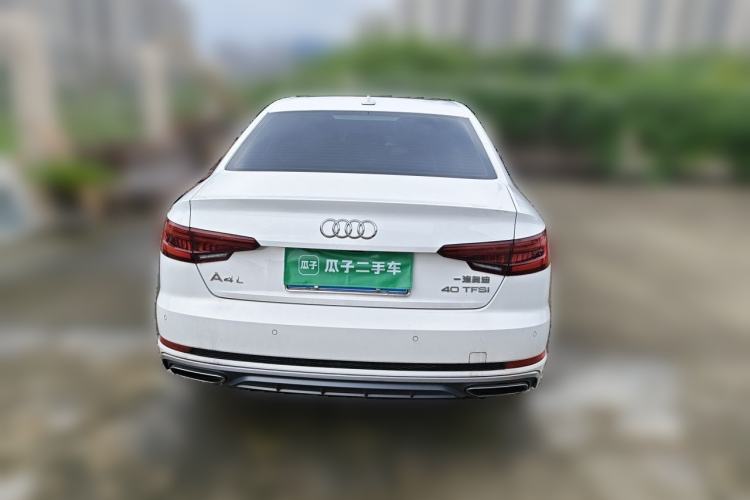 Used Audi A4L 2019 40 TFSI Fashion Edition China VI Emission Standard Rear