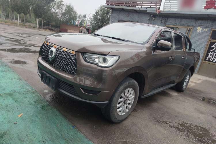 Used Great Wall Poer 2020 2.0T Commercial Version Automatic Diesel 4x4 Elite Long-Box GW4D20M
